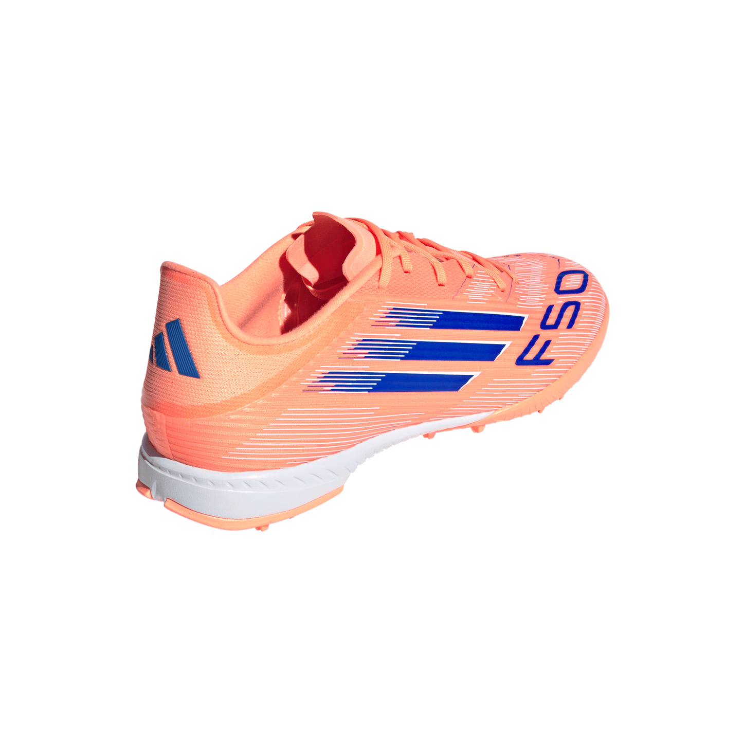 adidas F50 League TF Turf Shoes - Beam Orange / Lucid Blue/ Ftwr White