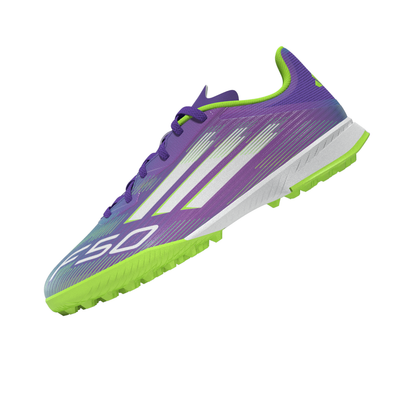 adidas Junior F50 League TF Turf - Purrus/ FTWhite/ Luclem