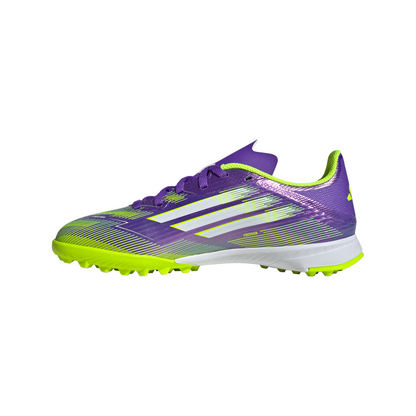 adidas Junior F50 League TF Turf - Purrus/ FTWhite/ Luclem