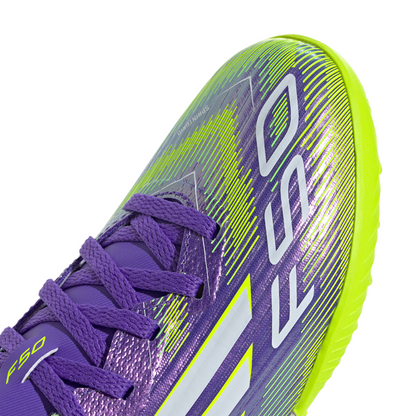 adidas Junior F50 League TF Turf - Purrus/ FTWhite/ Luclem
