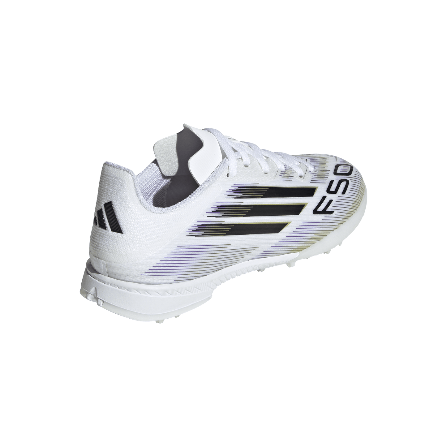 adidas F50 League TF Turf Junior - Ftwr White/Core Black/Gold Met