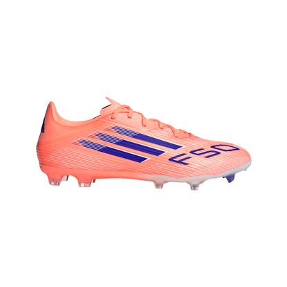 adidas F50 League FG Firm Ground Shoes - Beam Orange / Lucid Blue/ Ftwr White