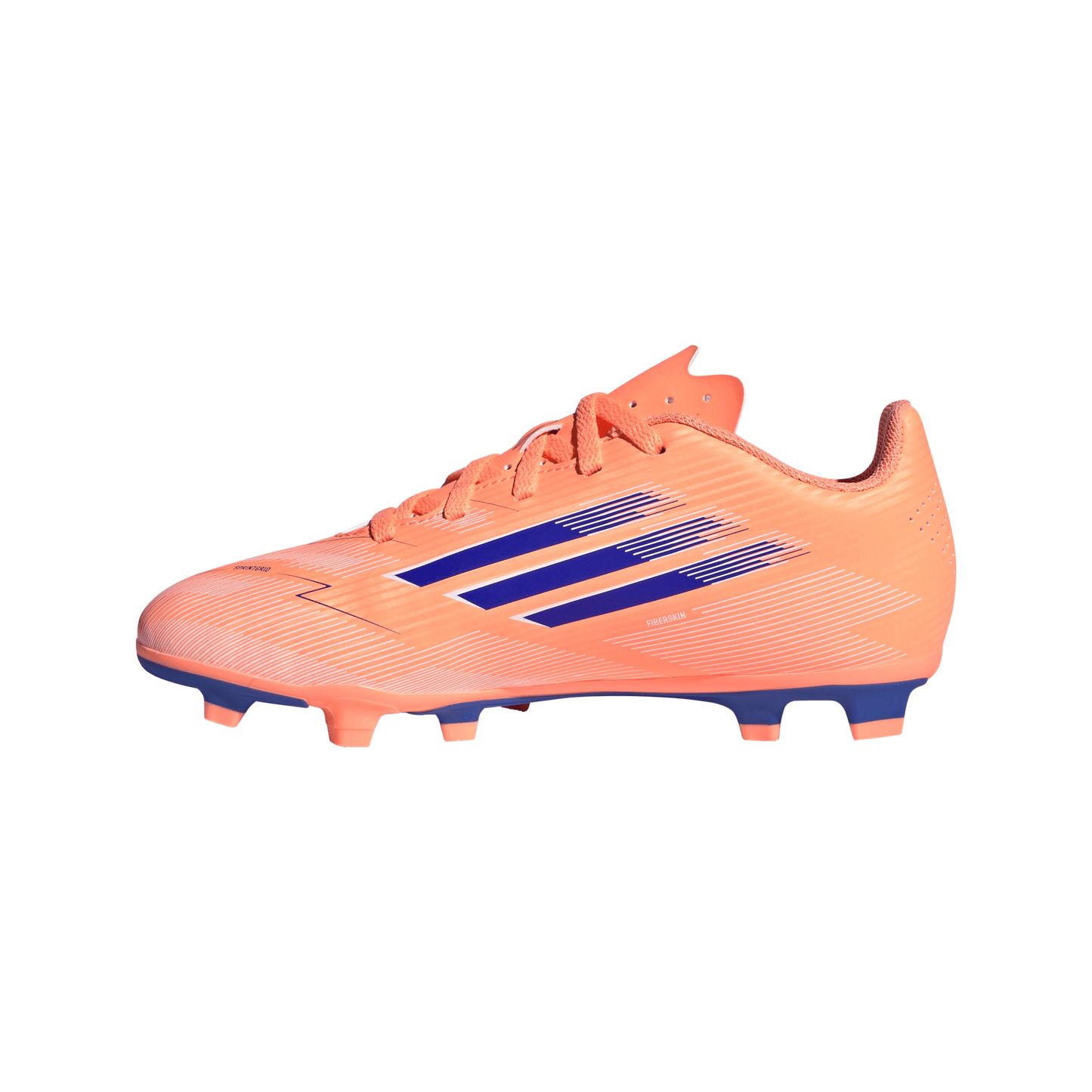 adidas F50 Club FG Firm Ground Soccer Cleats - Beam Orange/ Lucid Blue/ FTWhite