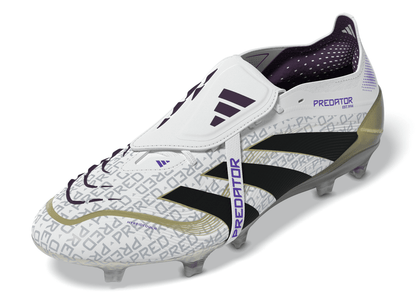 adidas Predator Elite FT FG Firm Ground - Ftwr/Core Black/Gold Met