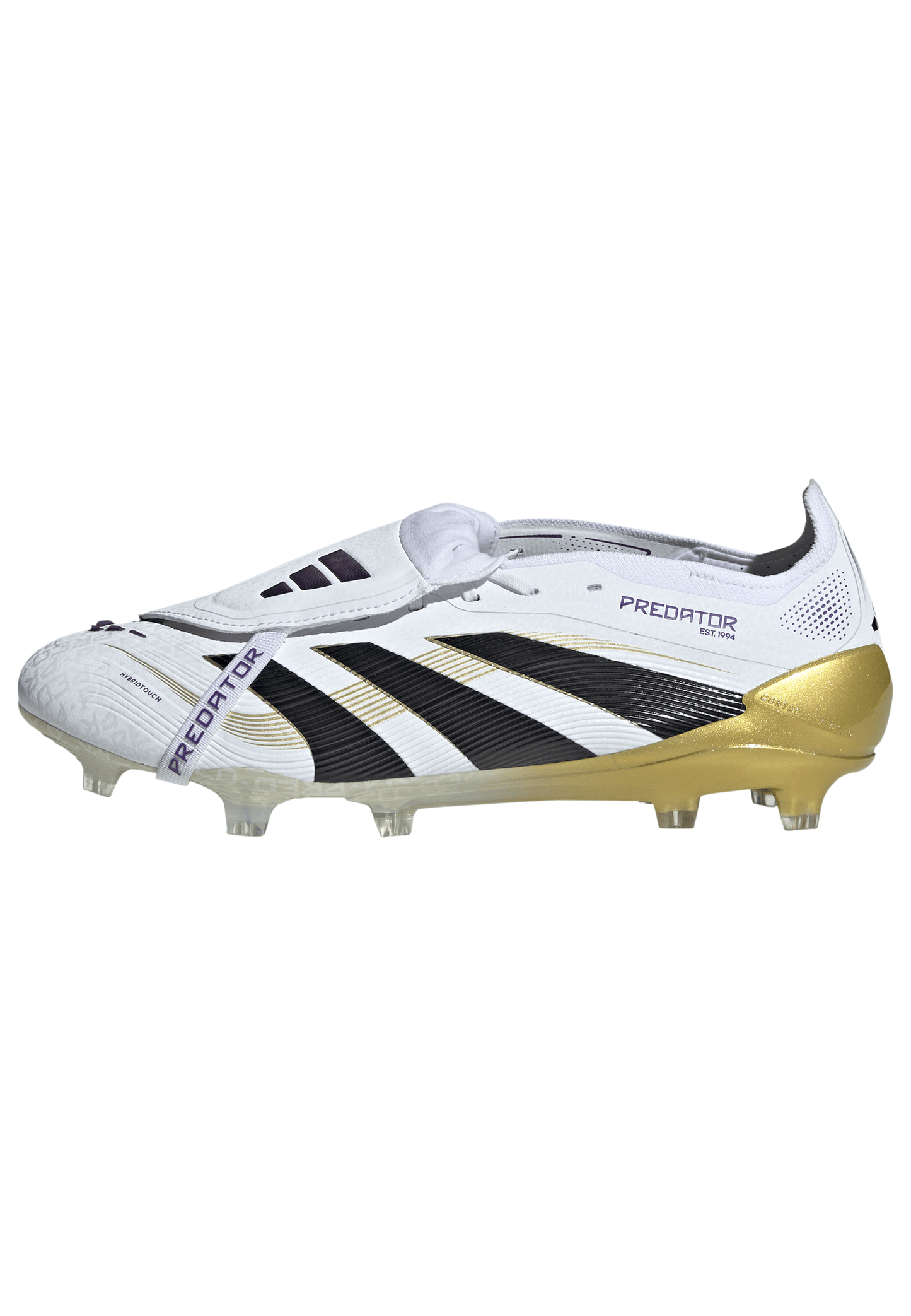 adidas Predator Elite FT FG Firm Ground - Ftwr/Core Black/Gold Met