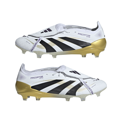 adidas Predator Elite FT FG Firm Ground - Ftwr/Core Black/Gold Met