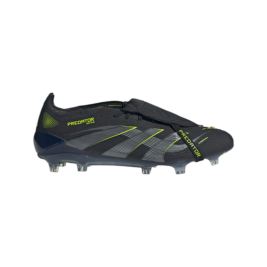 adidas Predator Elite FT FG Firm Ground -Core Black/Carbon/Lucid Lemon