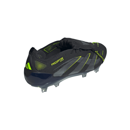 adidas Predator Elite FT FG Firm Ground -Core Black/Carbon/Lucid Lemon