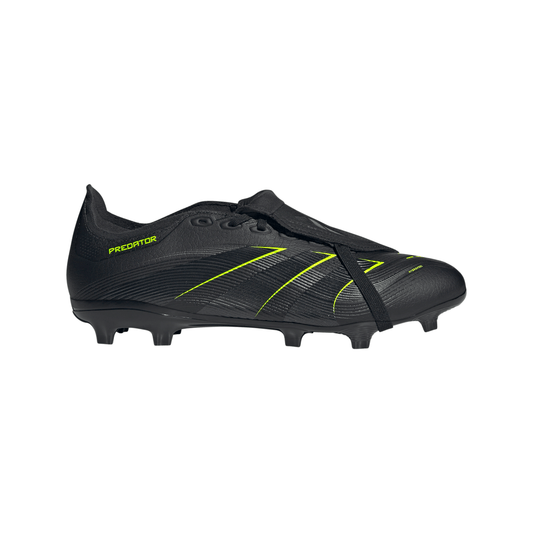 adidas Predator League FT FG Firm Ground -Core Black/Carbon/Lucid Lemon