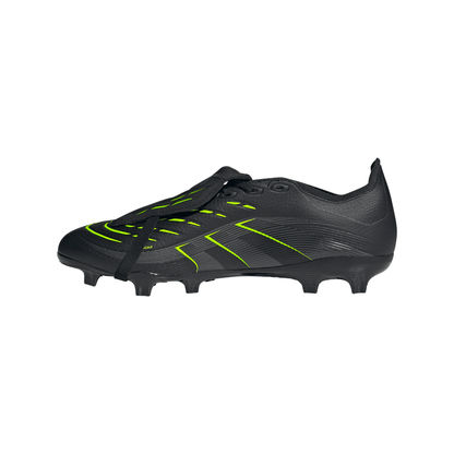 adidas Predator League FT FG Firm Ground -Core Black/Carbon/Lucid Lemon
