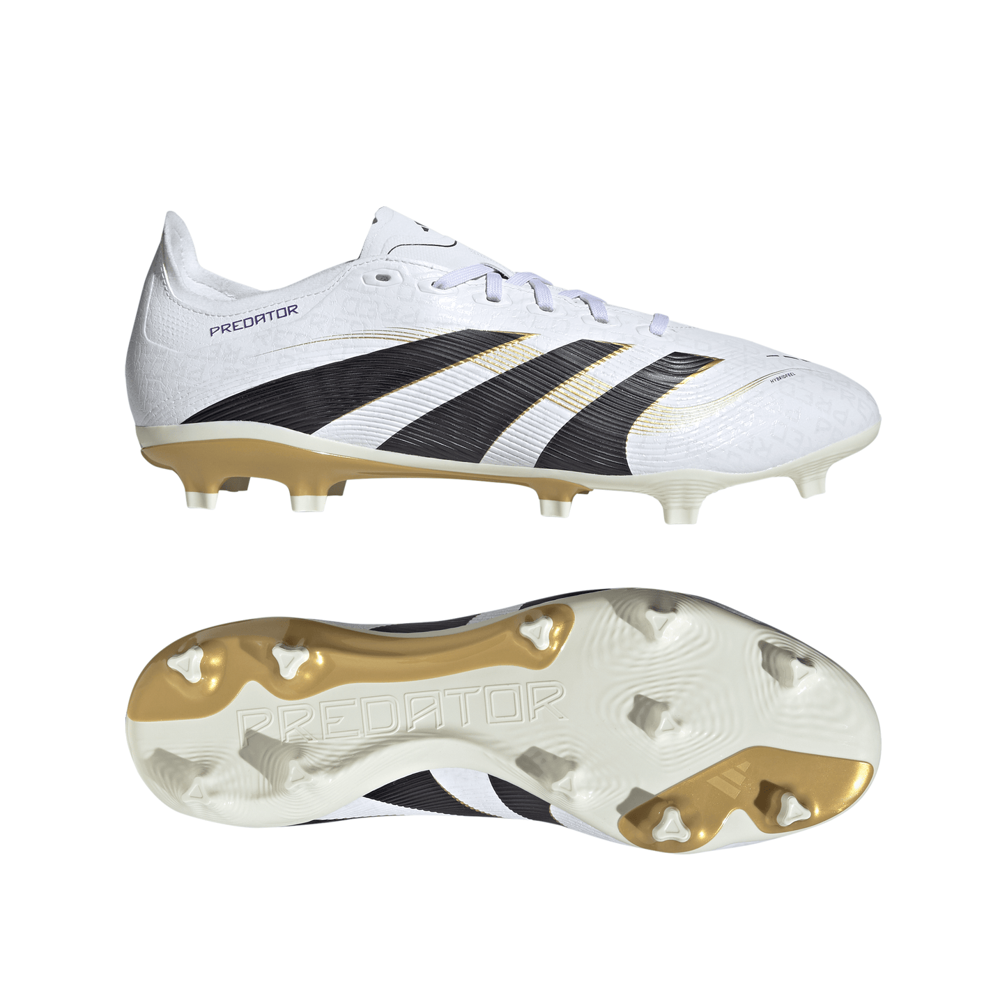 adidas Predator League FG Firm Ground - Ftwr/Core Black/Gold Met