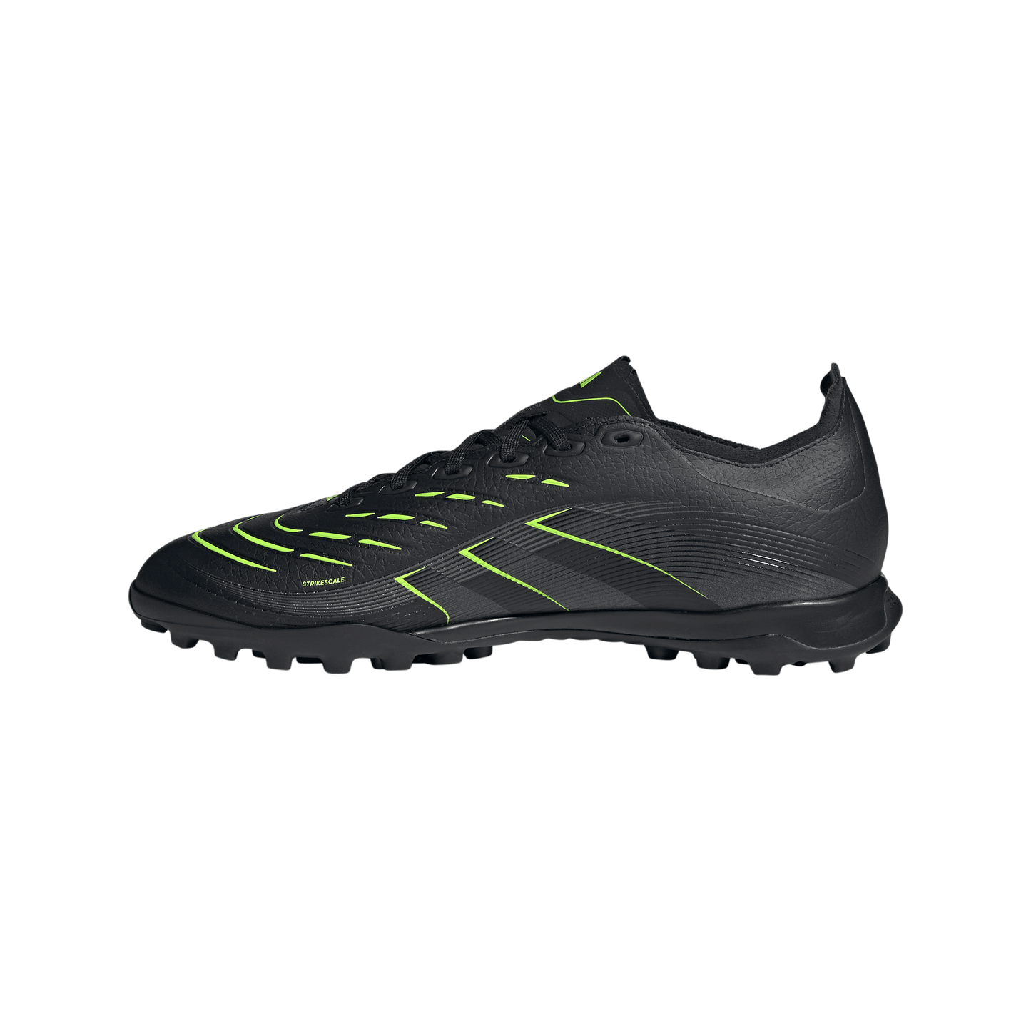adidas Predator League TF Soccer Shoes -Core Black/Carbon/Lucid Lemon