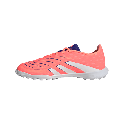 adidas Junior Predator League TF Turf - Signal Coral/ FTWhite/ Beam Orange