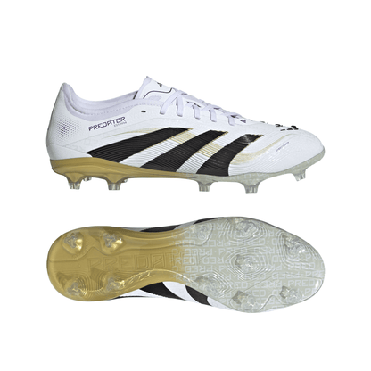 adidas Predator Pro FG Firm Ground - Ftwr/Core Black/Gold Met