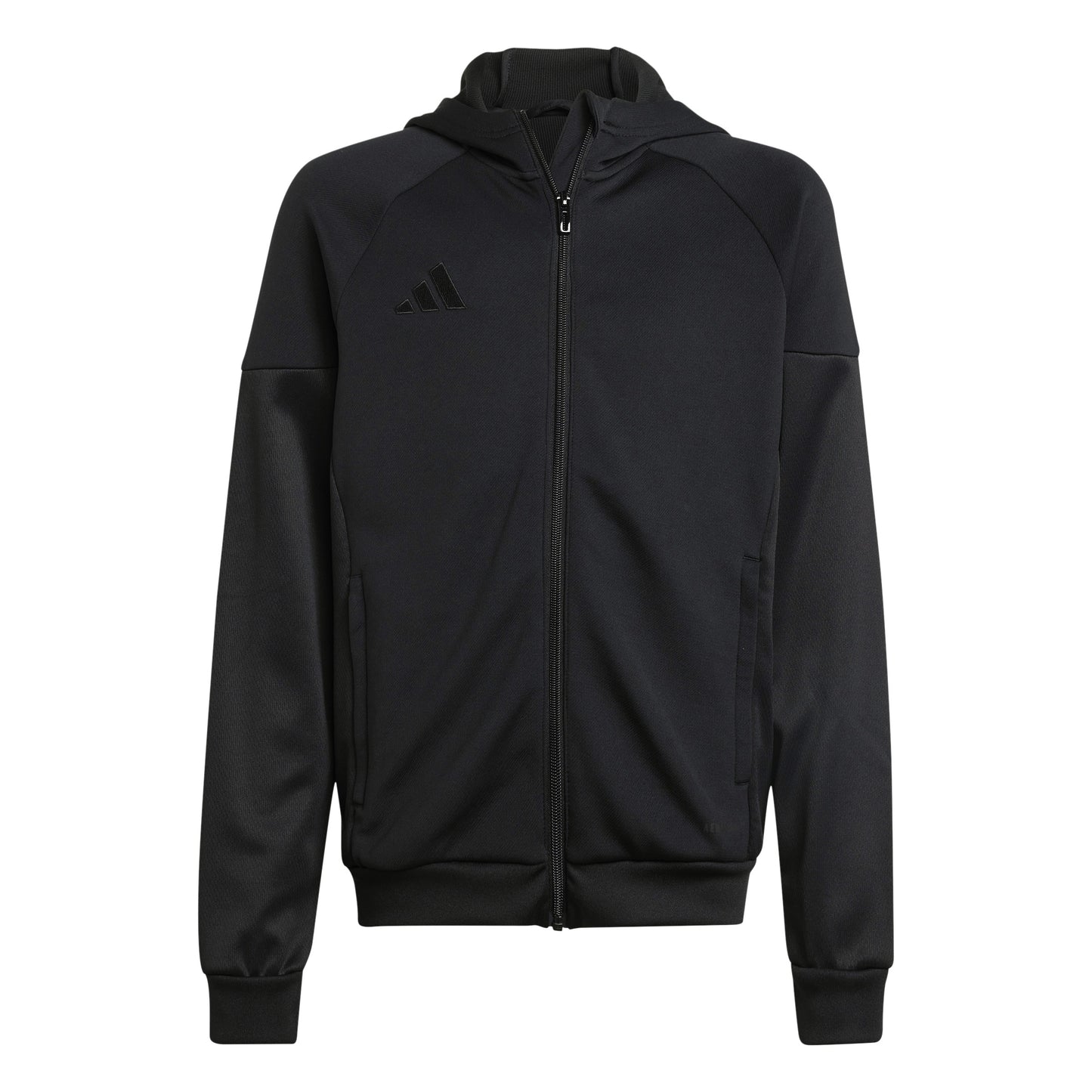 Tiro 25 Full-Zip Hoodie Kids- Black