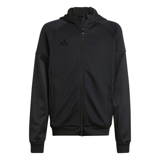 Tiro 25 Full-Zip Hoodie Kids- Black