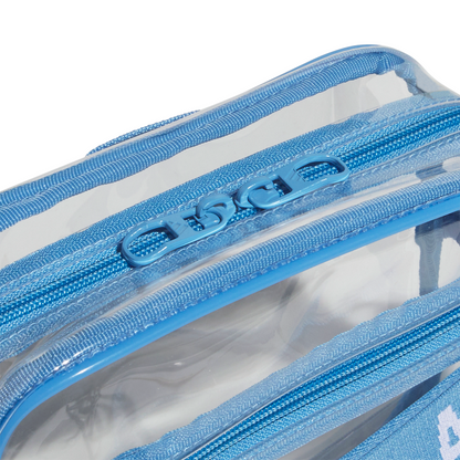 Argentina Crossbody - Clear/ Blue