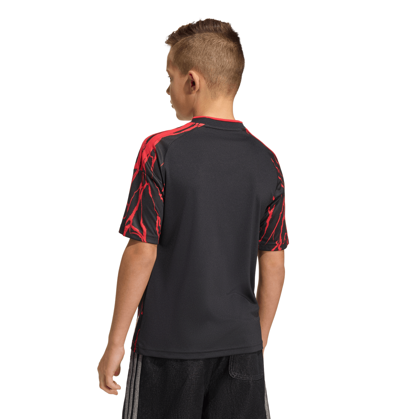 adidas Youth Replica New York Red Bulls 2026 Home Jersey - Black