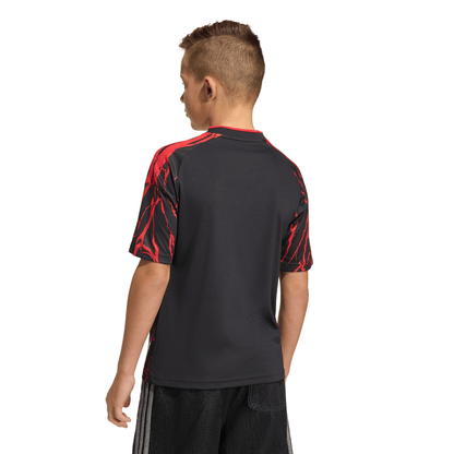 adidas Youth Replica New York Red Bulls 2026 Home Jersey - Black