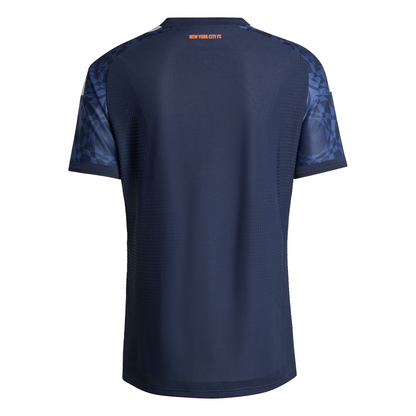 adidas Men's Authentic New York City FC 2026/2027 Away Jersey - Blue/ Legend Ink