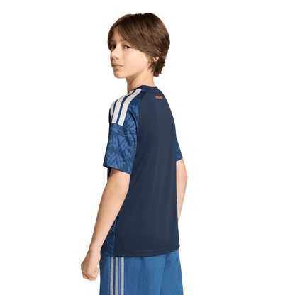 adidas Youth Replica New York City FC 2026/2027 Away Jersey - Blue / Legend Ink