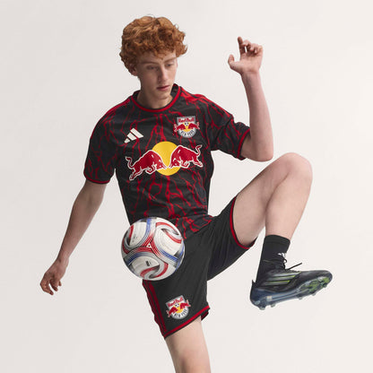 adidas Men's Authentic New York Red Bulls 2026 Home Jersey - Black