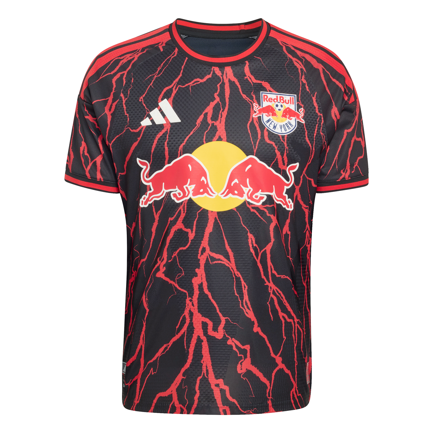 adidas Men's Authentic New York Red Bulls 2026 Home Jersey - Black