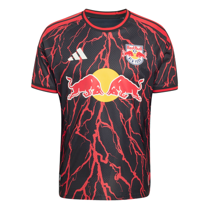 adidas Men's Authentic New York Red Bulls 2026 Home Jersey - Black