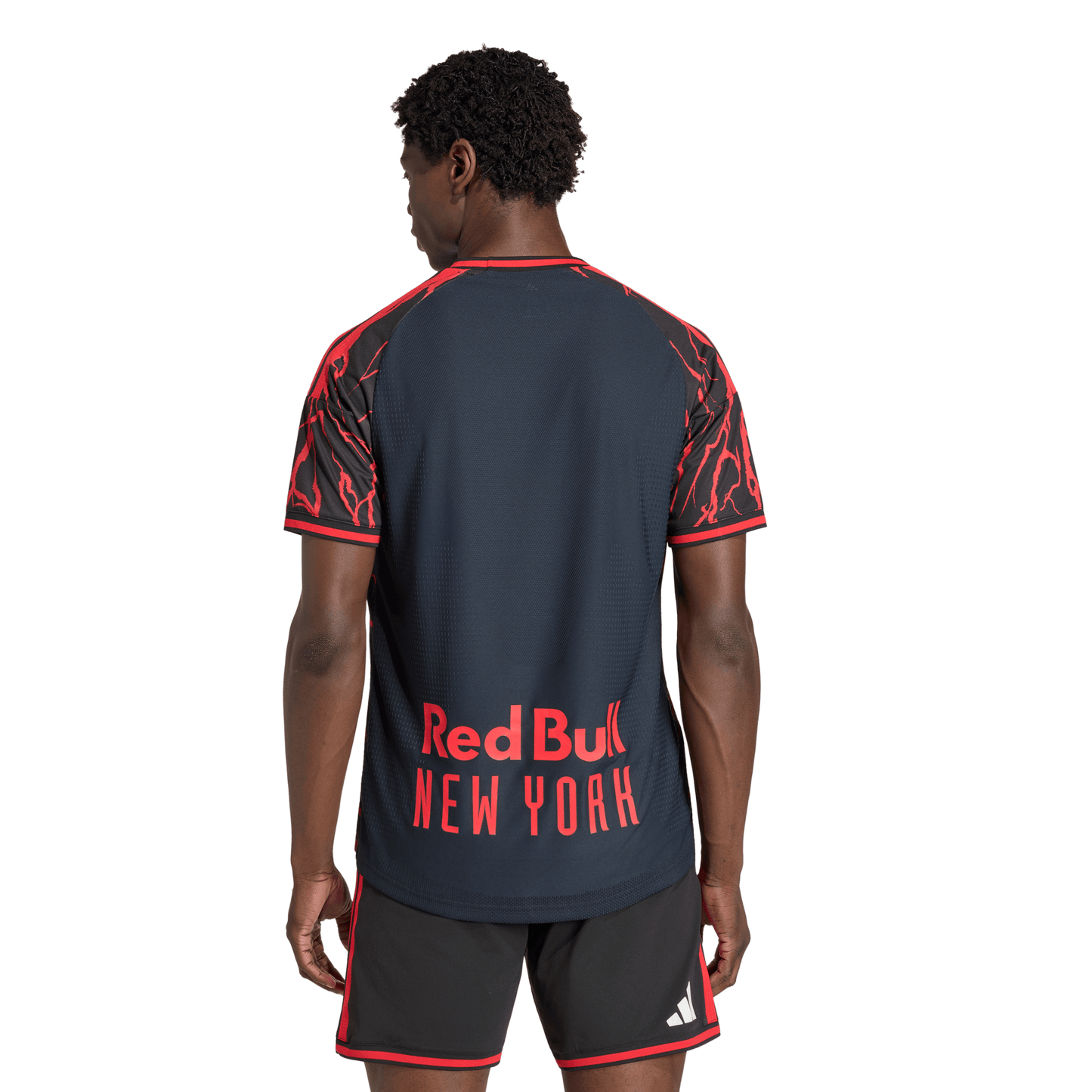 adidas Men's Authentic New York Red Bulls 2026 Home Jersey - Black