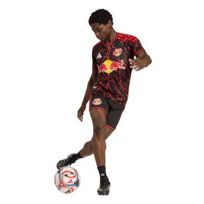adidas Men's Authentic New York Red Bulls 2026 Home Jersey - Black