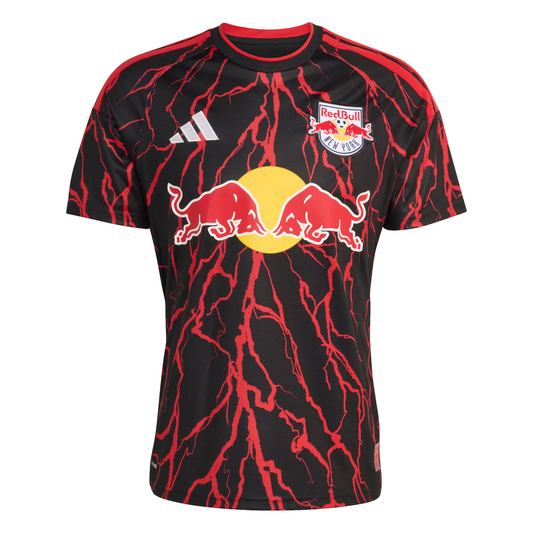 adidas Men's Replica New York Red Bulls 2026 Home Jersey - Black