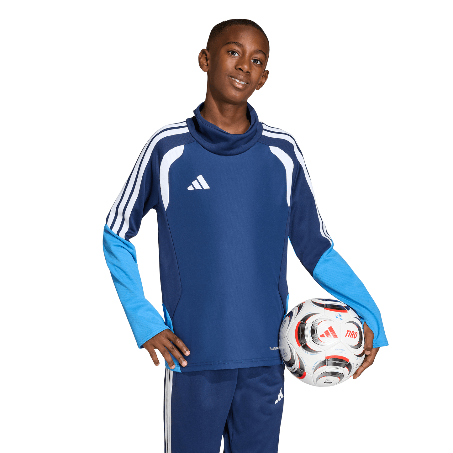 Kid's adidas Tiro 26 Competition Winterized Top - Team Navy/ Blue