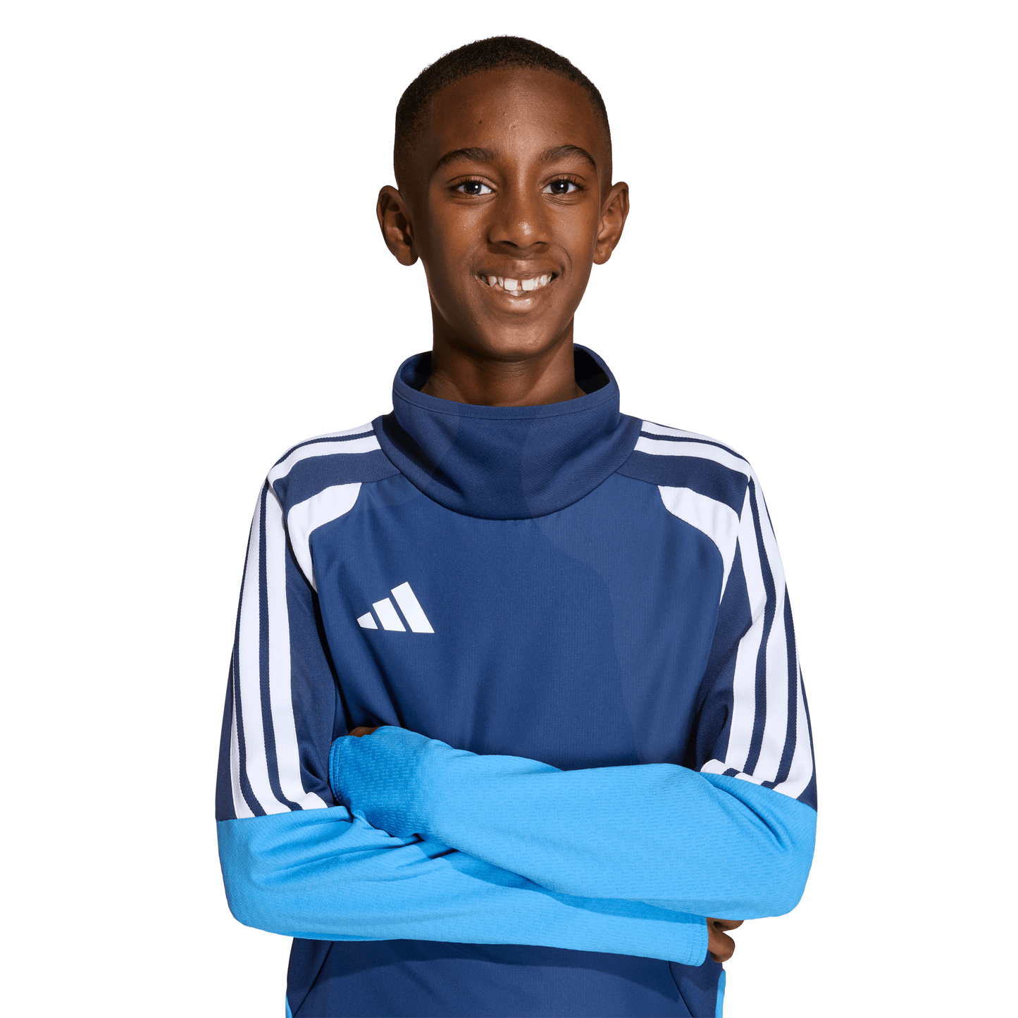 Kid's adidas Tiro 26 Competition Winterized Top - Team Navy/ Blue