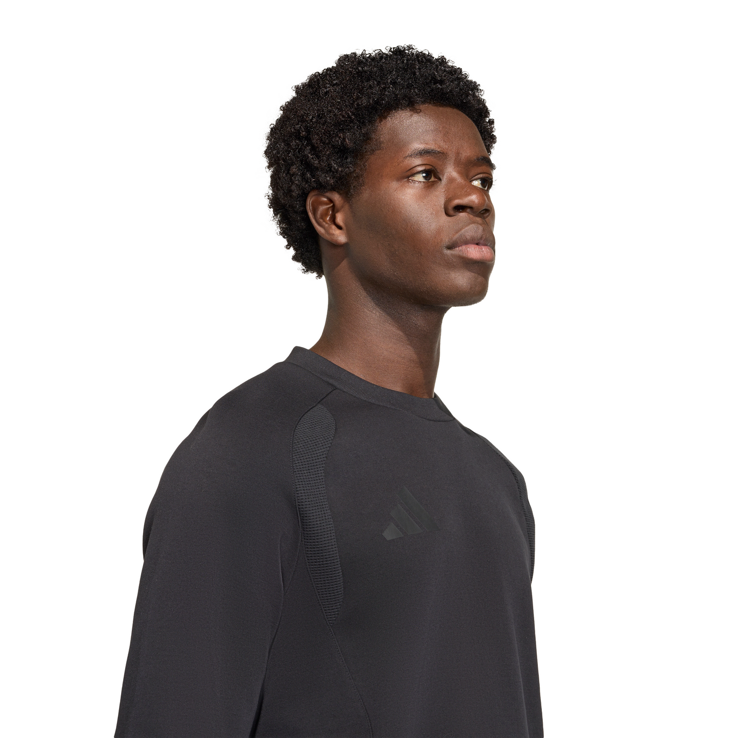 Men's adidas Tiro 26 Travel Travel Crew Sweatshirt - Black