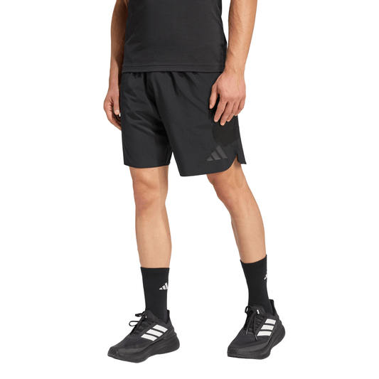 Men's adidas Tiro Travel Woven Shorts Black/Black/Black