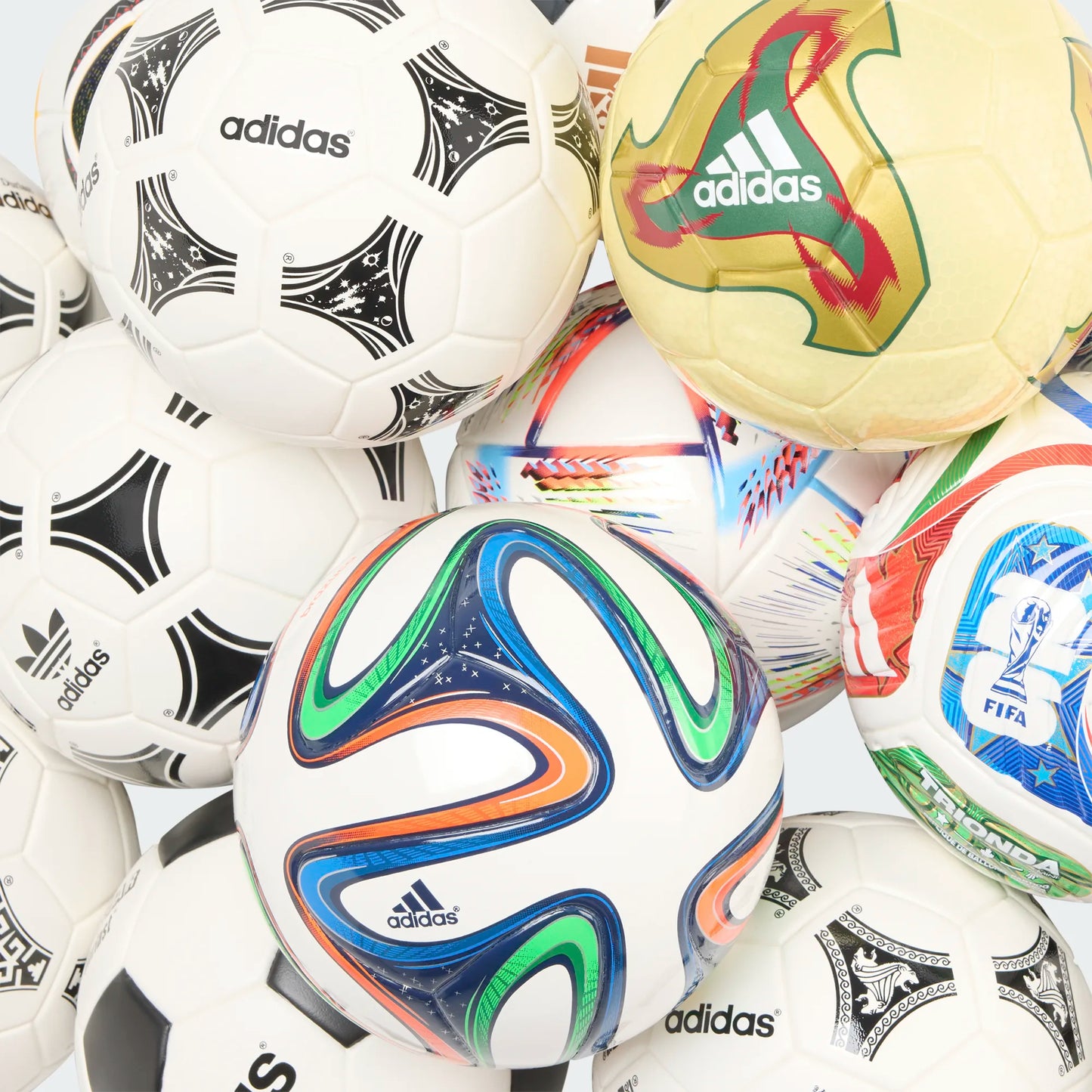adidas FIFA World Cup Historical Mini Ball Set