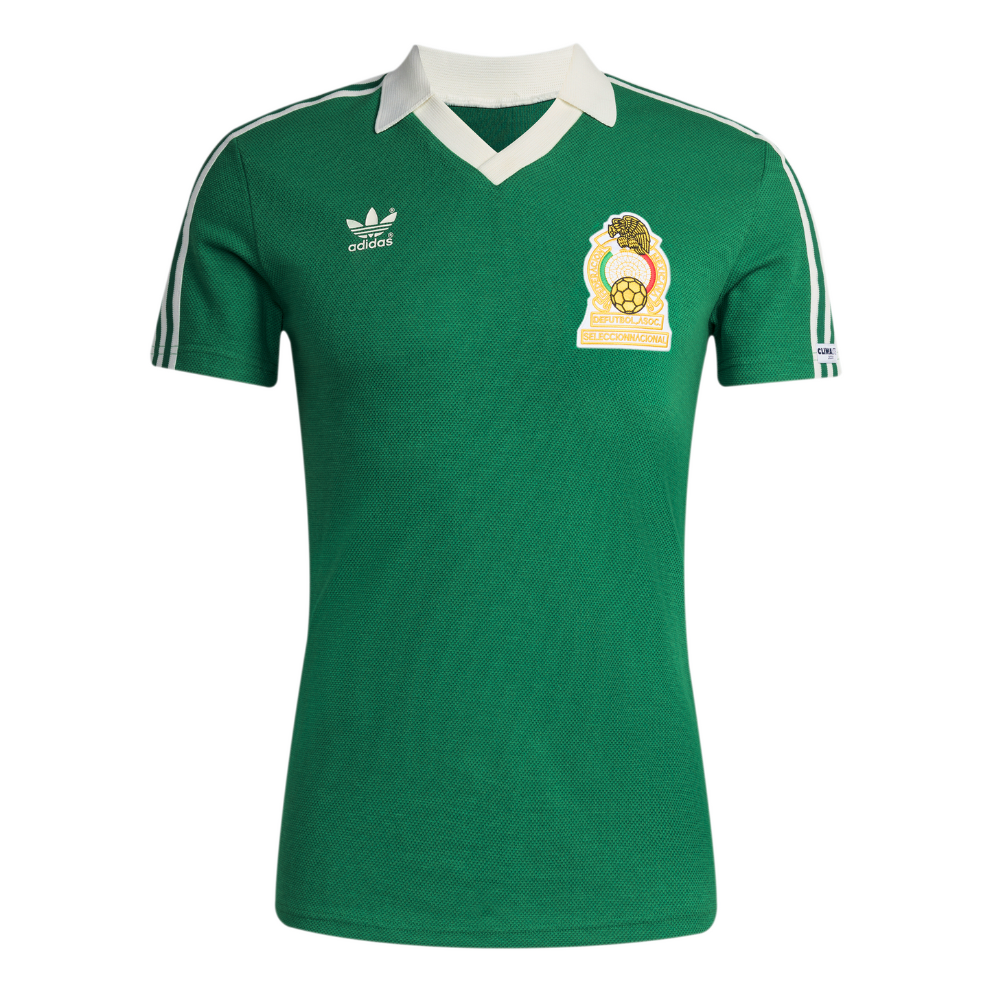 Men's Replica adidas Mexico Home Jersey 1986
