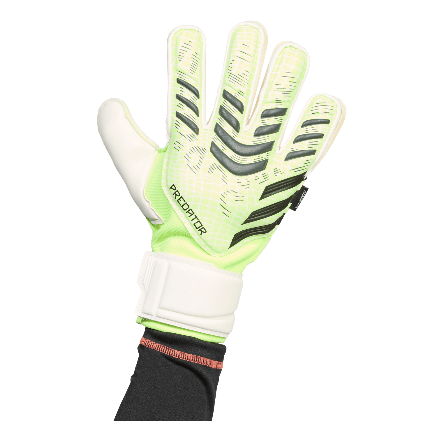 adidas Predator Match Finger save Goalkeeper Gloves - Luclem/ Black/ White