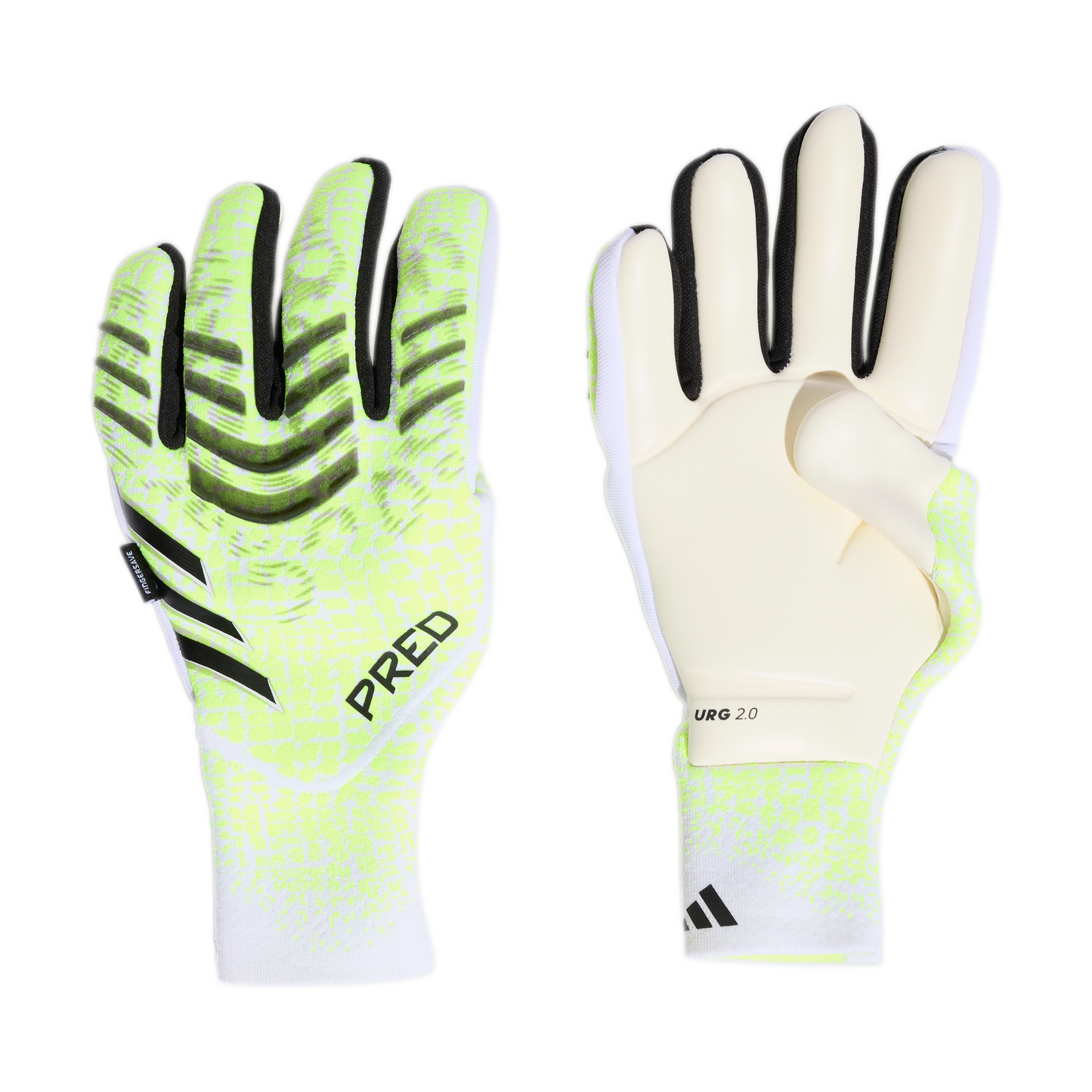 adidas Predator Goal Keeper Pro Fs Gloves - Green/ Lucid Lemon/ White