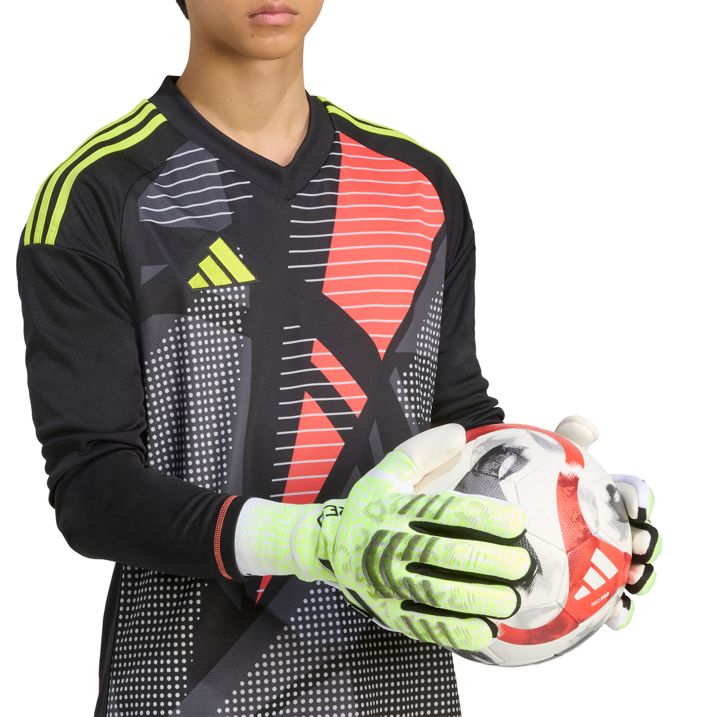 adidas Predator Goal Keeper Pro Fs Gloves - Green/ Lucid Lemon/ White