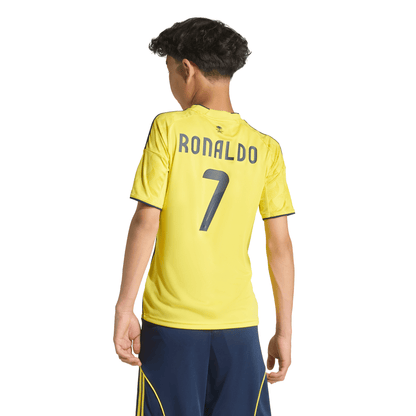 adidas Youth Replica Al Nassr Home Jersey 2025/2026 (Ronaldo)