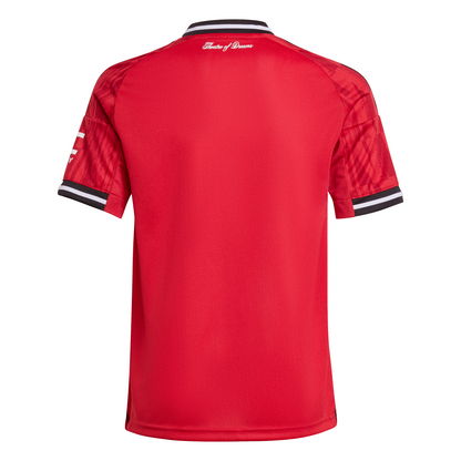 adidas Kid's Replica Home Manchester United Jersey 2025/2026