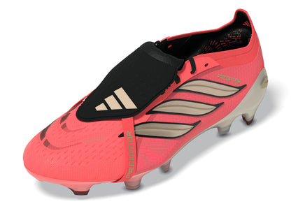adidas Predator Elite Fold Tongue T FG Firm Ground - Solar Turbo / Thermal Chrome / Core Black