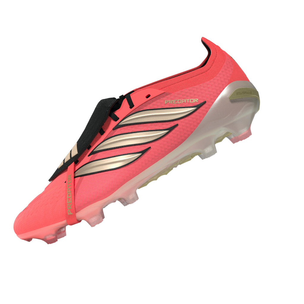 adidas Predator Elite Fold Tongue T FG Firm Ground - Solar Turbo / Thermal Chrome / Core Black