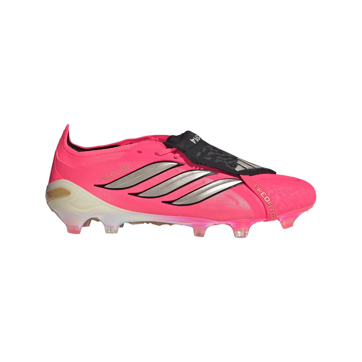 adidas Predator Elite Fold Tongue T FG Firm Ground - Solar Turbo / Thermal Chrome / Core Black