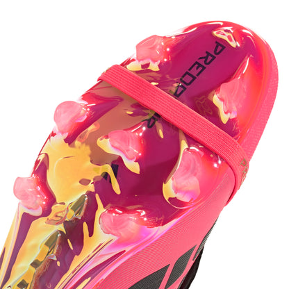 adidas Predator Elite Fold Tongue T FG Firm Ground - Solar Turbo / Thermal Chrome / Core Black