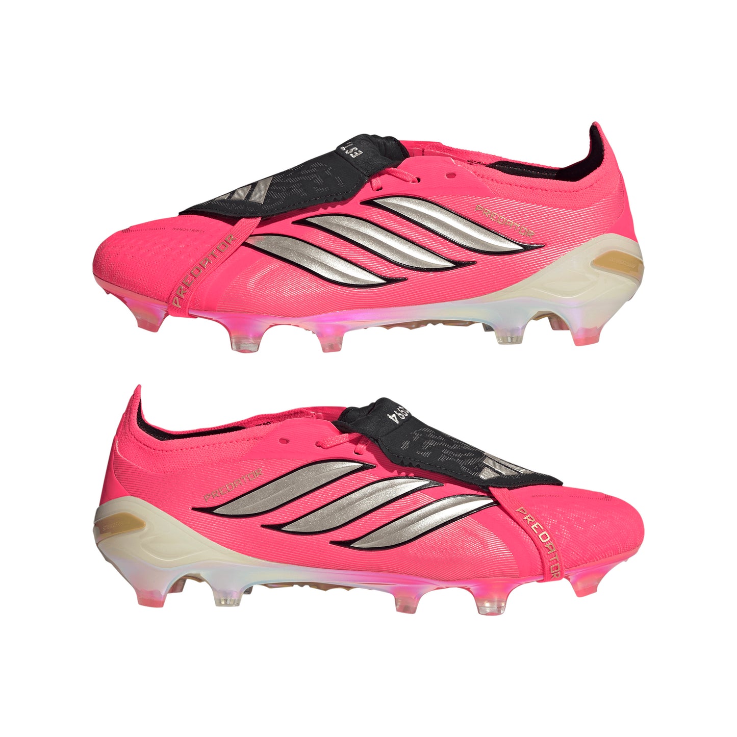 adidas Predator Elite Fold Tongue T FG Firm Ground - Solar Turbo / Thermal Chrome / Core Black