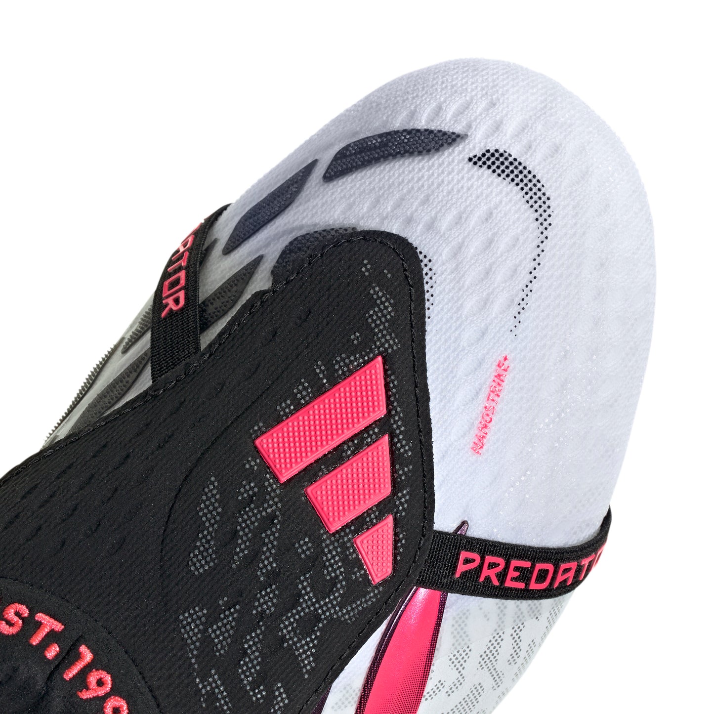 adidas Predator Elite FoldTongue FT FG Firm Ground Soccer Cleats - Ftwr White/Solar Turbo/Core Black