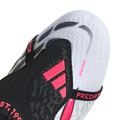 adidas Predator Elite FoldTongue FT FG Firm Ground Soccer Cleats - Ftwr White/Solar Turbo/Core Black