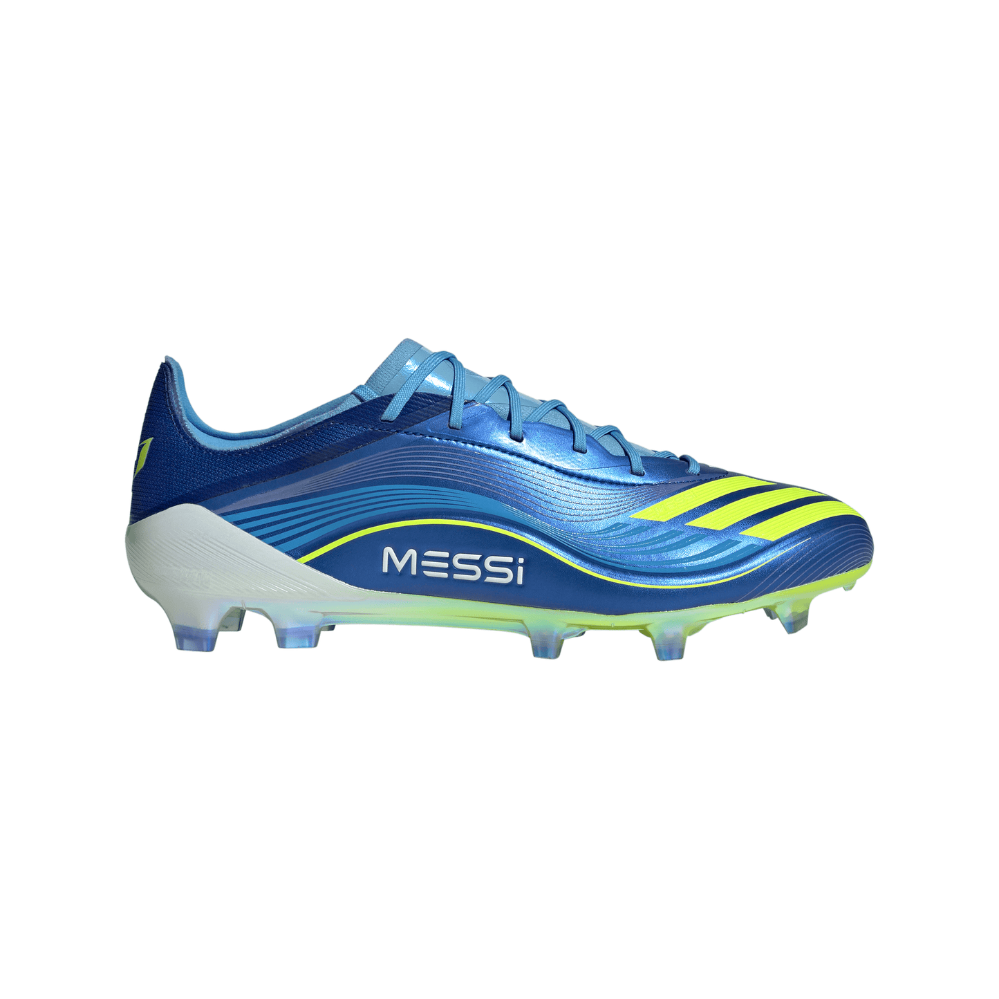 adidas F50 Messi Elite FG Firm Ground - 	Team Royal Blue/Solar Yellow/Semi Blue Burst